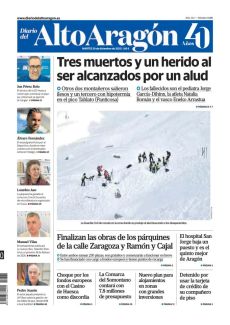 TRES MUERTOS Y UN HERIDO AL SER ALCANZADOS POR UN ALUD